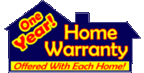 One year home warranties are available on all home that we sell